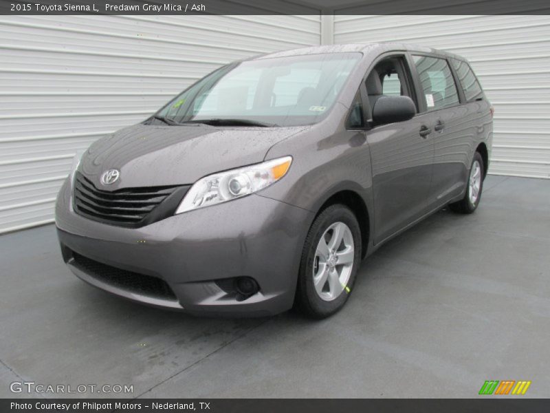  2015 Sienna L Predawn Gray Mica