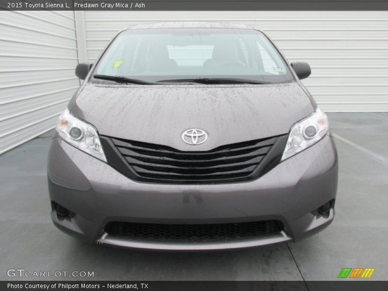  2015 Sienna L Predawn Gray Mica