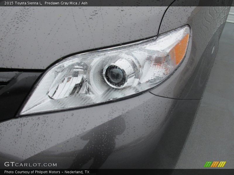 Predawn Gray Mica / Ash 2015 Toyota Sienna L