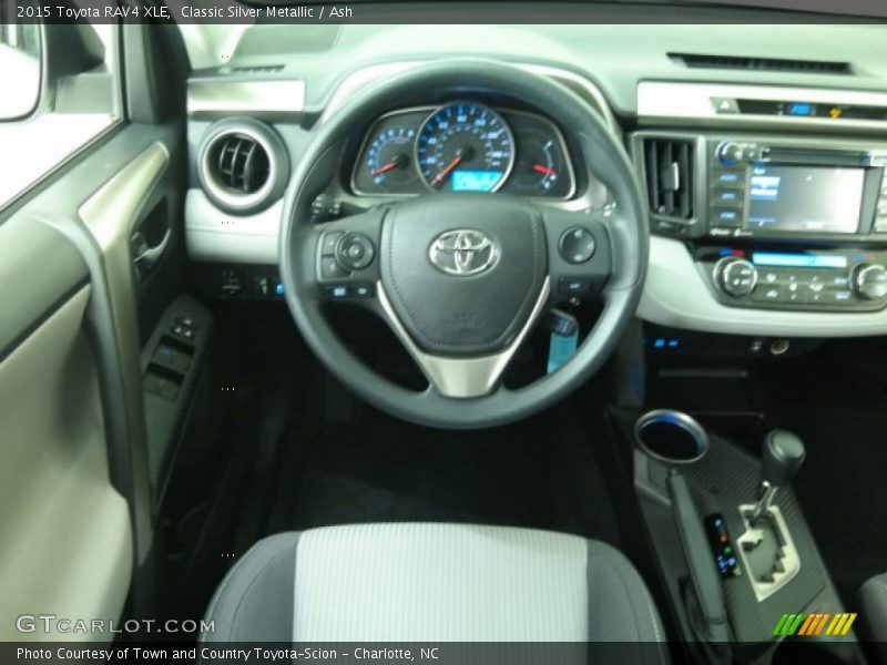 Classic Silver Metallic / Ash 2015 Toyota RAV4 XLE