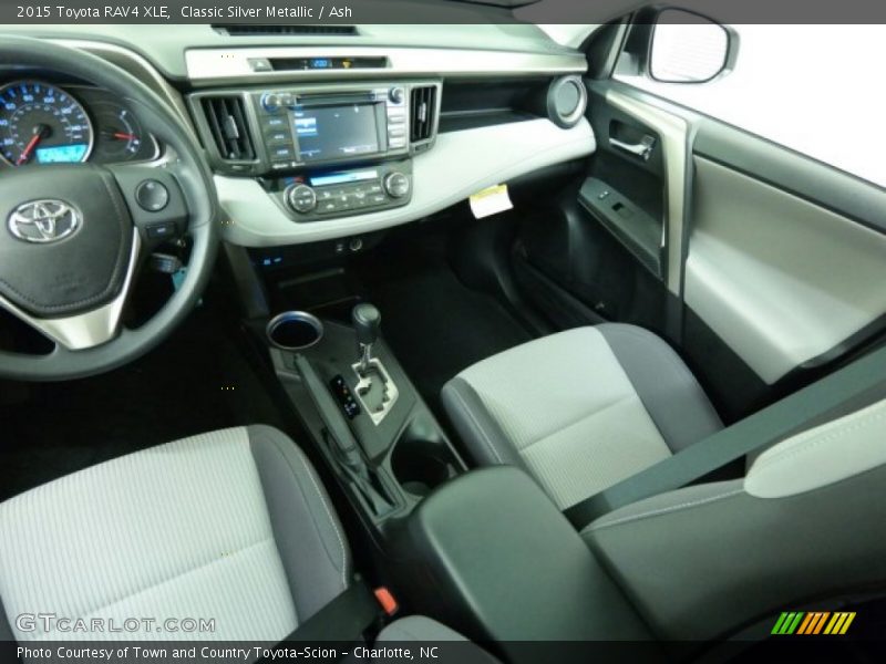 Classic Silver Metallic / Ash 2015 Toyota RAV4 XLE