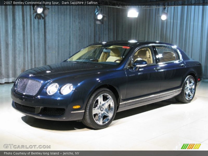 Dark Sapphire / Saffron 2007 Bentley Continental Flying Spur