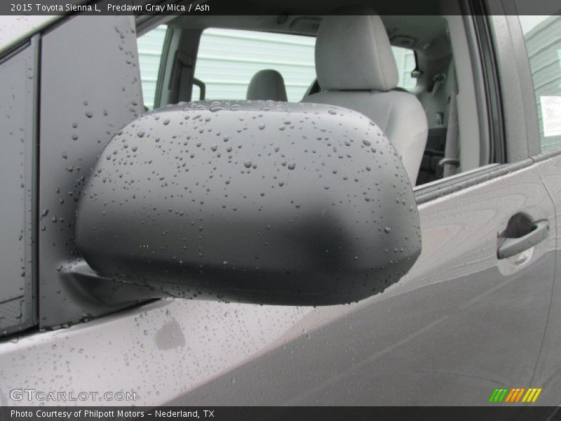Predawn Gray Mica / Ash 2015 Toyota Sienna L
