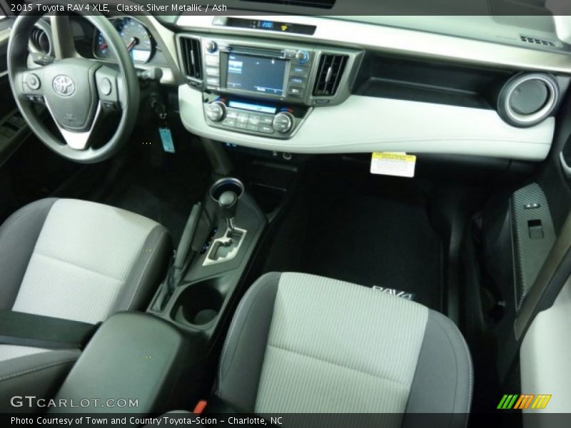 Classic Silver Metallic / Ash 2015 Toyota RAV4 XLE