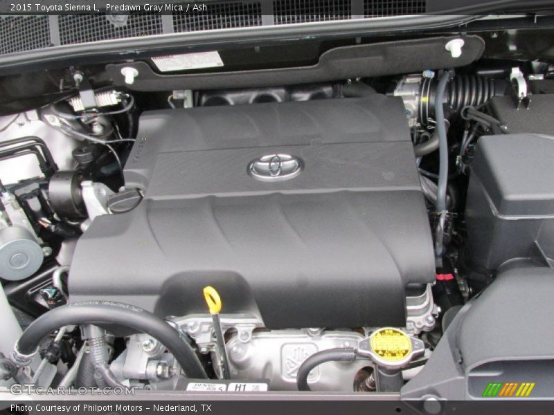  2015 Sienna L Engine - 3.5 Liter DOHC 24-Valve Dual VVT-i V6