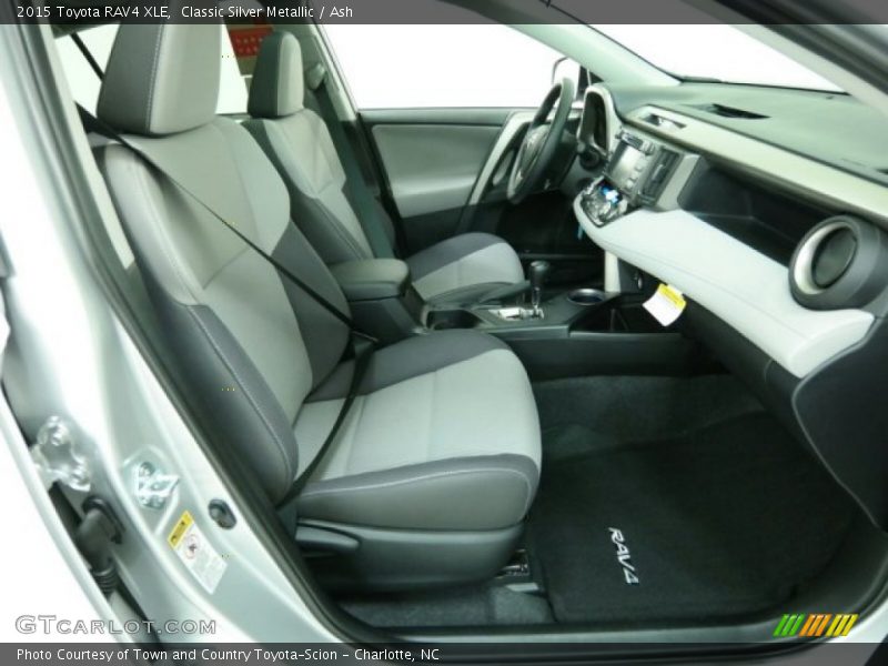 Classic Silver Metallic / Ash 2015 Toyota RAV4 XLE