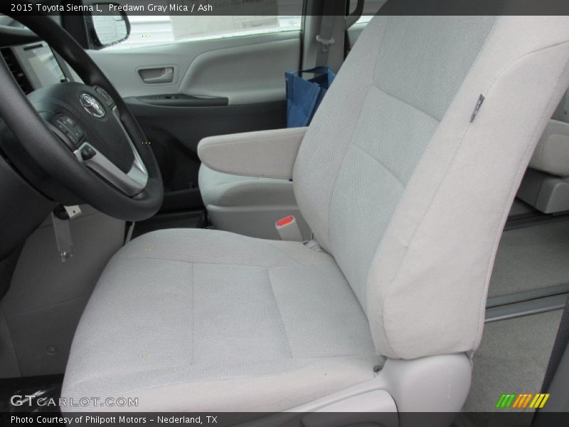 Predawn Gray Mica / Ash 2015 Toyota Sienna L