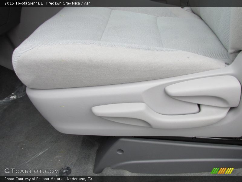 Predawn Gray Mica / Ash 2015 Toyota Sienna L