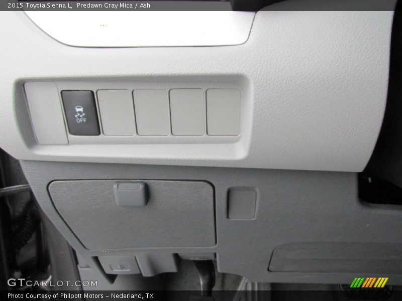 Predawn Gray Mica / Ash 2015 Toyota Sienna L