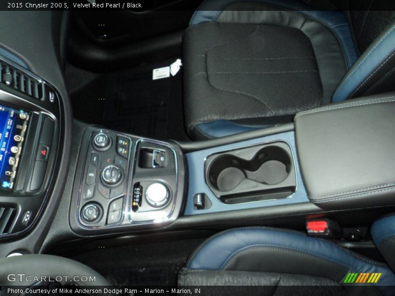 Velvet Red Pearl / Black 2015 Chrysler 200 S