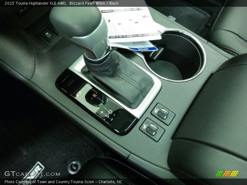Blizzard Pearl White / Black 2015 Toyota Highlander XLE AWD