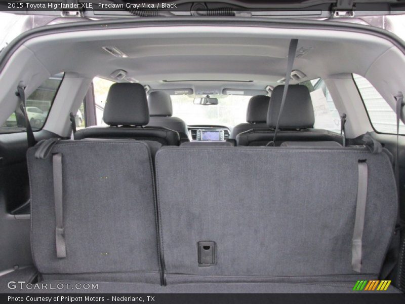 Predawn Gray Mica / Black 2015 Toyota Highlander XLE