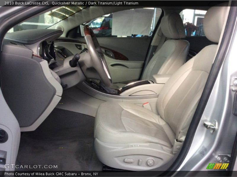Quicksilver Metallic / Dark Titanium/Light Titanium 2010 Buick LaCrosse CXS