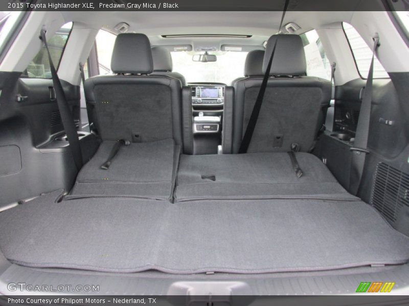 Predawn Gray Mica / Black 2015 Toyota Highlander XLE