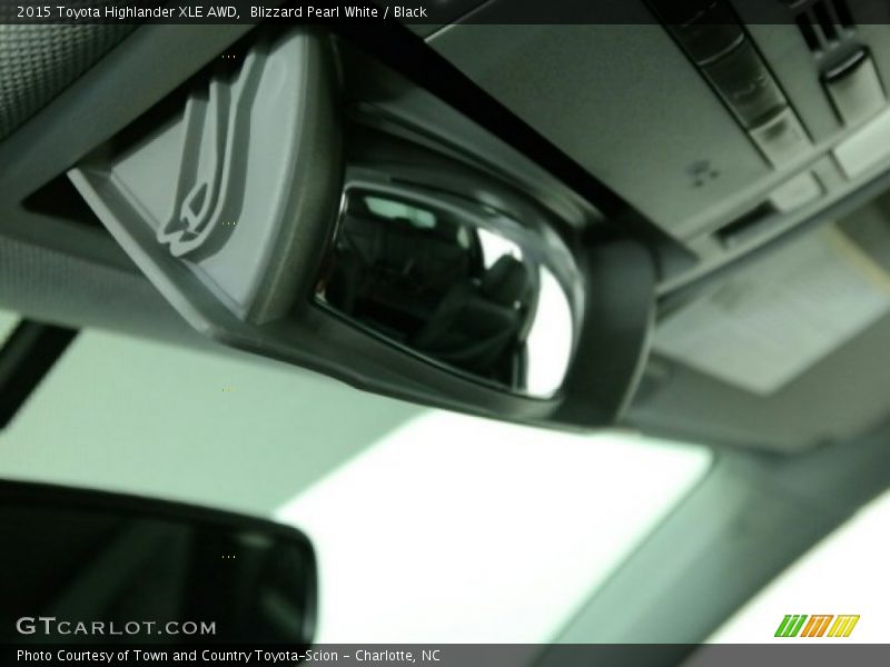 Blizzard Pearl White / Black 2015 Toyota Highlander XLE AWD