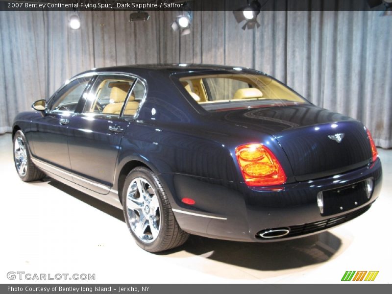 Dark Sapphire / Saffron 2007 Bentley Continental Flying Spur