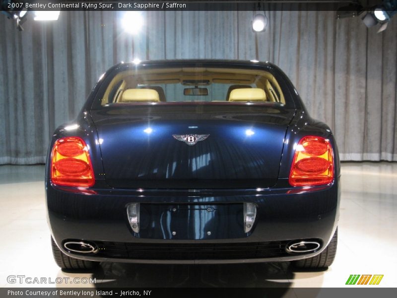 Dark Sapphire / Saffron 2007 Bentley Continental Flying Spur