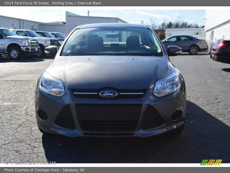 Sterling Gray / Charcoal Black 2014 Ford Focus SE Sedan