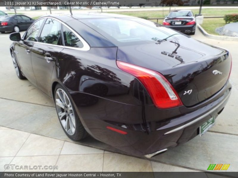 Caviar Metallic / Cashew/Truffle 2011 Jaguar XJ XJ Supercharged