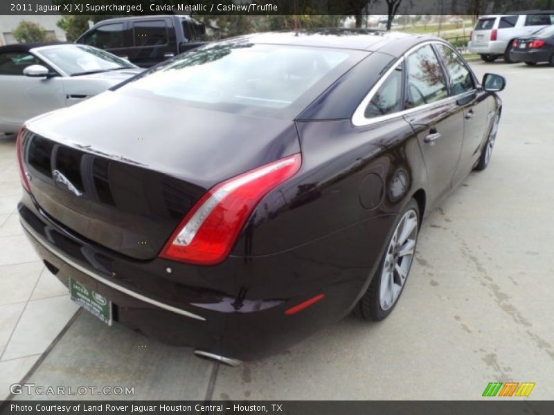 Caviar Metallic / Cashew/Truffle 2011 Jaguar XJ XJ Supercharged