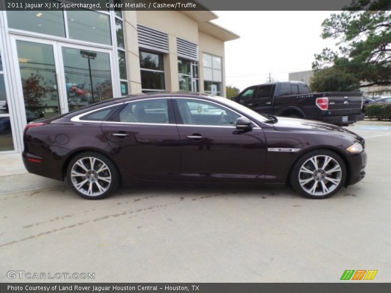 Caviar Metallic / Cashew/Truffle 2011 Jaguar XJ XJ Supercharged