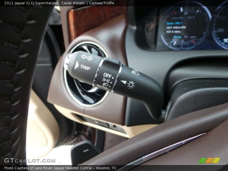 Caviar Metallic / Cashew/Truffle 2011 Jaguar XJ XJ Supercharged
