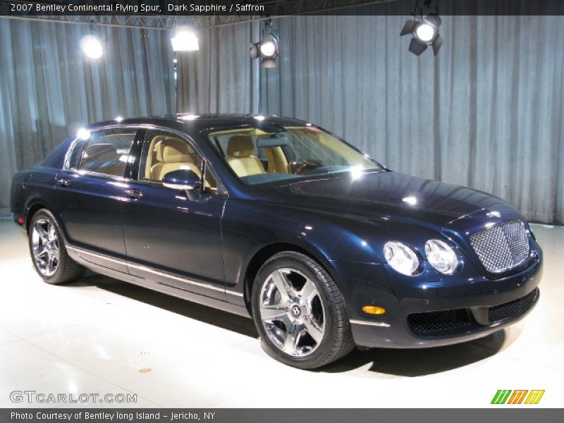 Dark Sapphire / Saffron 2007 Bentley Continental Flying Spur