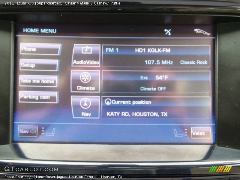 Caviar Metallic / Cashew/Truffle 2011 Jaguar XJ XJ Supercharged