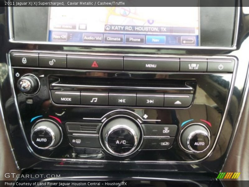 Caviar Metallic / Cashew/Truffle 2011 Jaguar XJ XJ Supercharged