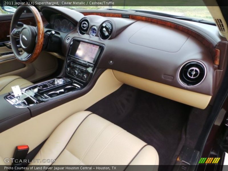 Caviar Metallic / Cashew/Truffle 2011 Jaguar XJ XJ Supercharged