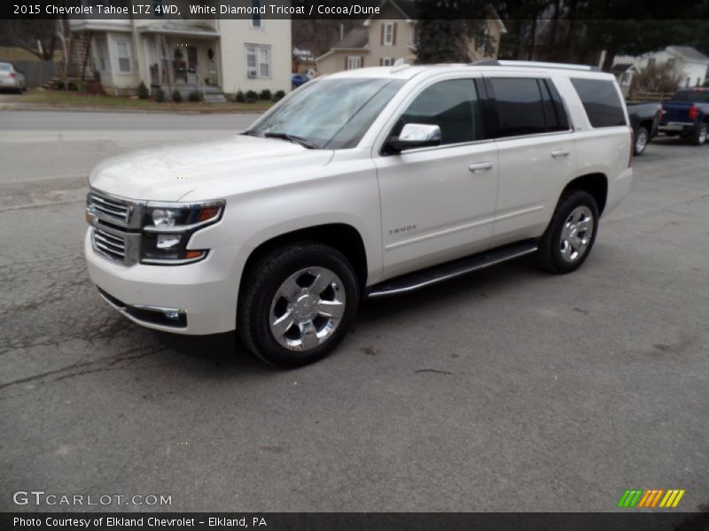Front 3/4 View of 2015 Tahoe LTZ 4WD