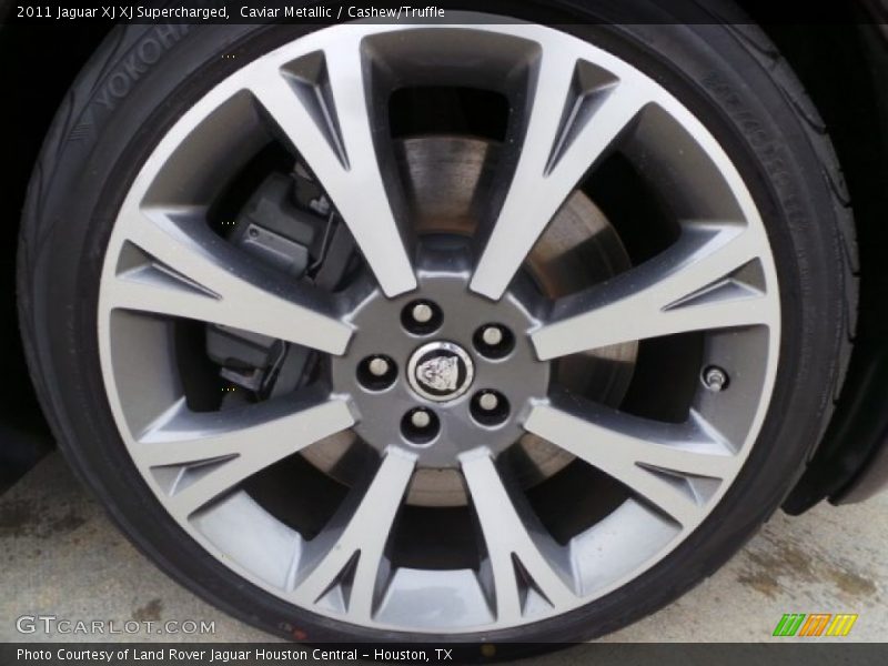Caviar Metallic / Cashew/Truffle 2011 Jaguar XJ XJ Supercharged