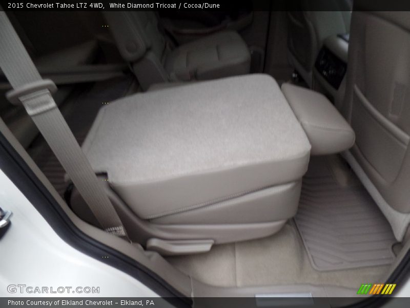 White Diamond Tricoat / Cocoa/Dune 2015 Chevrolet Tahoe LTZ 4WD