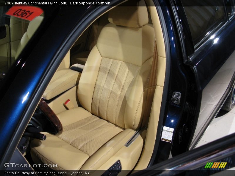 Dark Sapphire / Saffron 2007 Bentley Continental Flying Spur