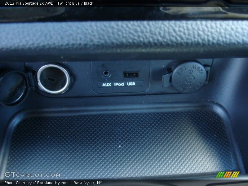 Twilight Blue / Black 2013 Kia Sportage SX AWD