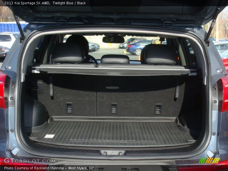 Twilight Blue / Black 2013 Kia Sportage SX AWD