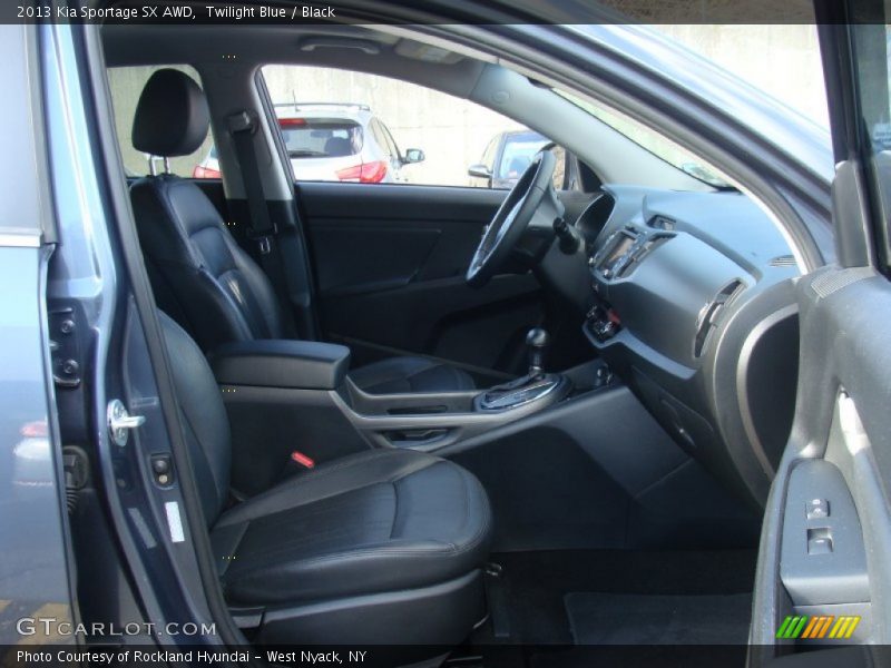 Twilight Blue / Black 2013 Kia Sportage SX AWD
