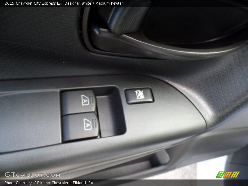 Designer White / Medium Pewter 2015 Chevrolet City Express LS