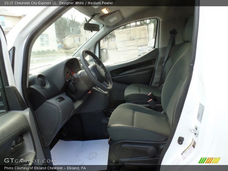 Designer White / Medium Pewter 2015 Chevrolet City Express LS