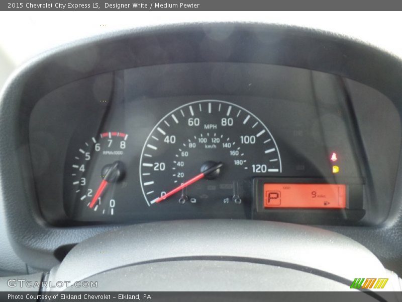 Designer White / Medium Pewter 2015 Chevrolet City Express LS