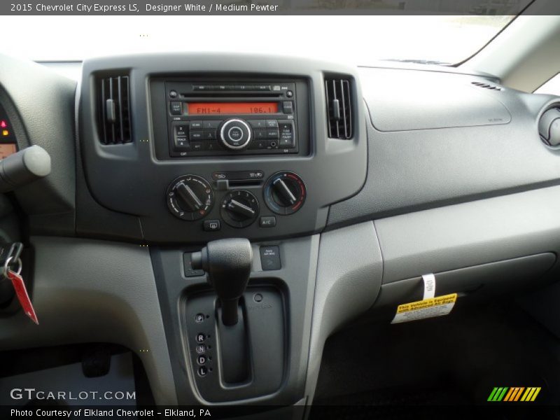 Designer White / Medium Pewter 2015 Chevrolet City Express LS