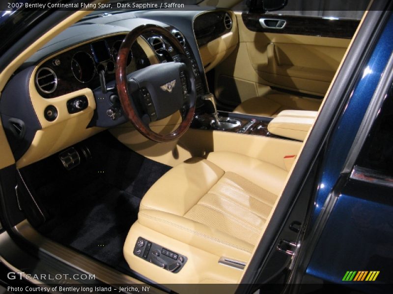 Dark Sapphire / Saffron 2007 Bentley Continental Flying Spur