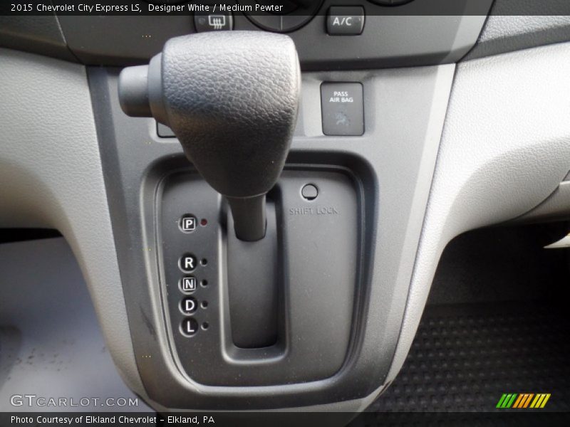 Designer White / Medium Pewter 2015 Chevrolet City Express LS