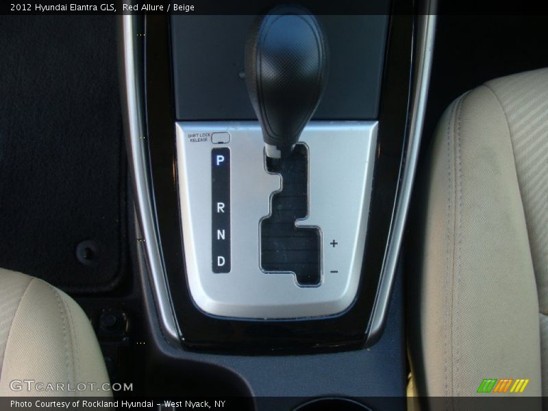 Red Allure / Beige 2012 Hyundai Elantra GLS