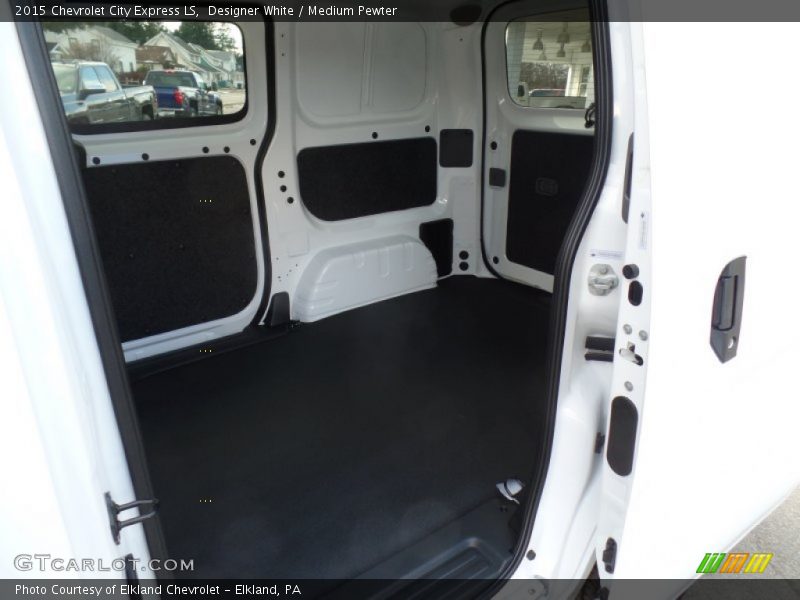 Designer White / Medium Pewter 2015 Chevrolet City Express LS