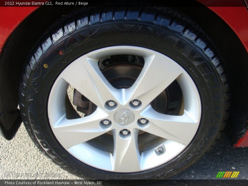 Red Allure / Beige 2012 Hyundai Elantra GLS