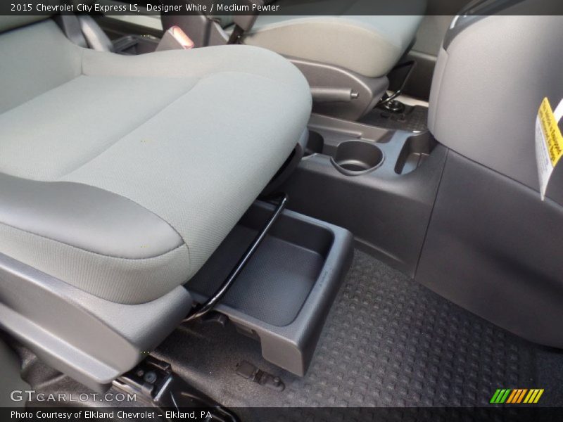 Designer White / Medium Pewter 2015 Chevrolet City Express LS