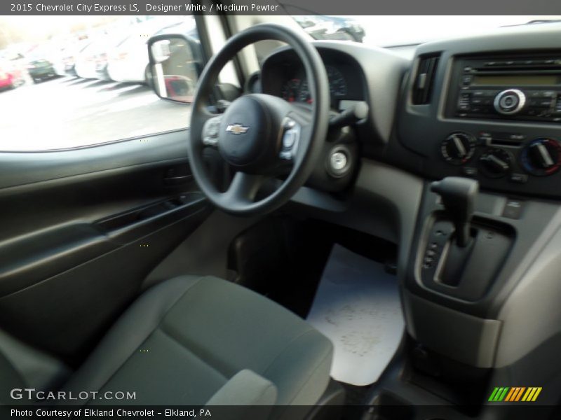 Designer White / Medium Pewter 2015 Chevrolet City Express LS