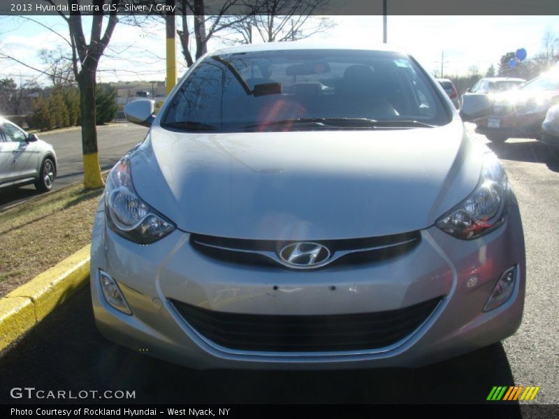 Silver / Gray 2013 Hyundai Elantra GLS