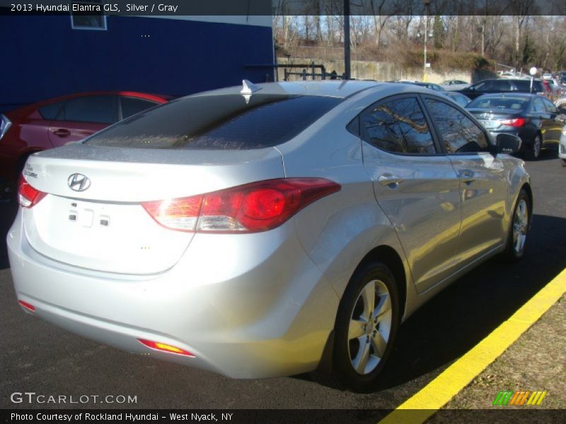 Silver / Gray 2013 Hyundai Elantra GLS